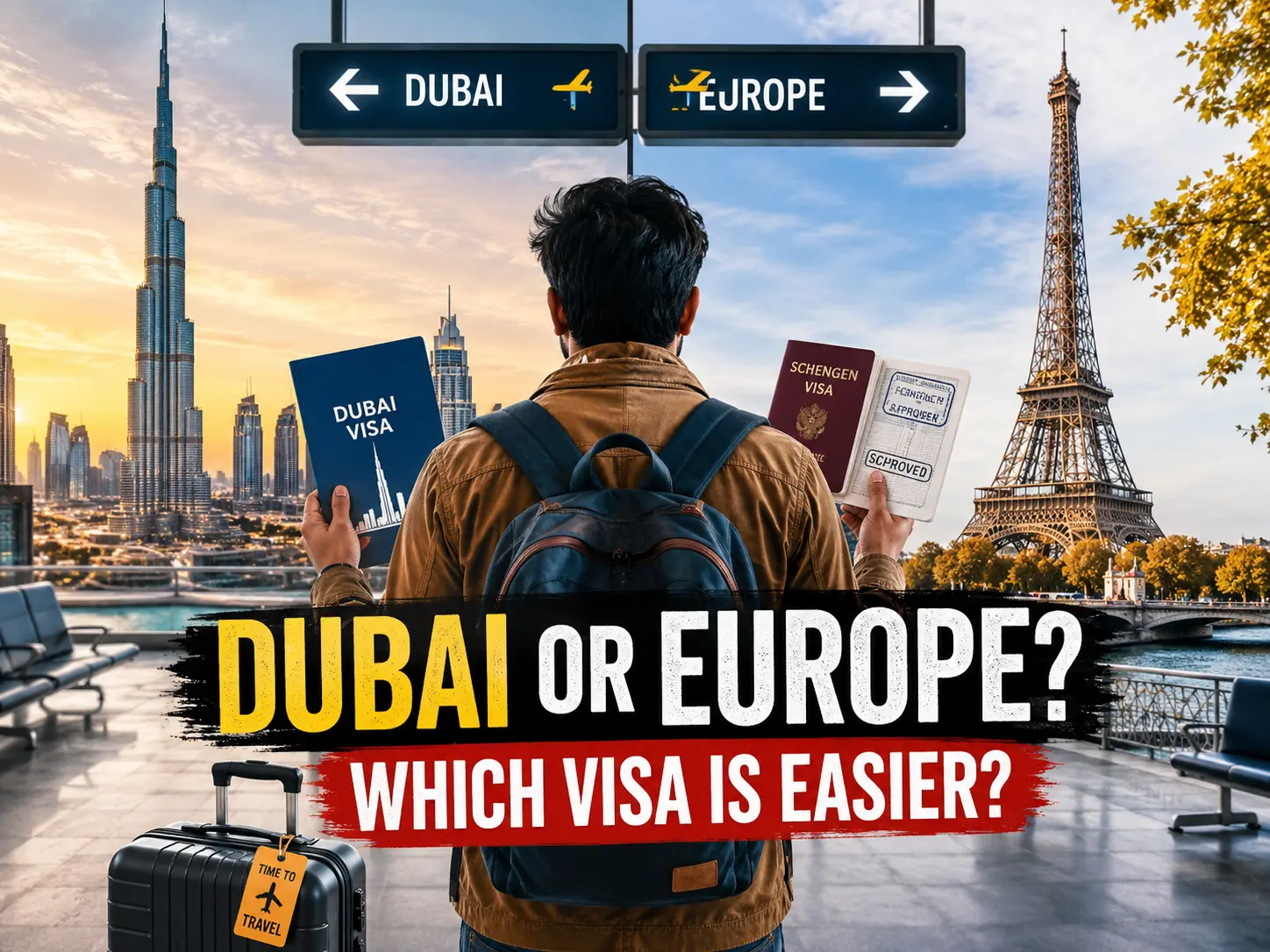 Dubai Visa vs Schengen Visa Explained: Cost, Approval & Processing Compared