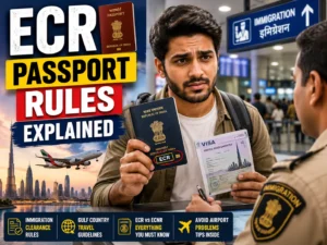 ECR Passport Explained: Countries, Immigration Rules & Visa Tips for Indians
