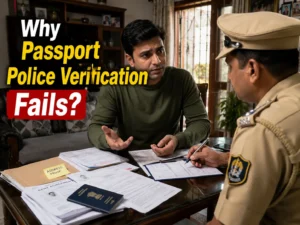 Indian passport police verification failed issue and solution guide 2026
