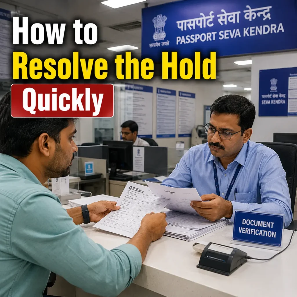 How to Fix “Passport On Hold – Data Modification Required" - AI Generated