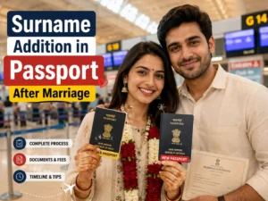 Avoid Passport Rejection! Important Rules for Surname Addition After Marriage