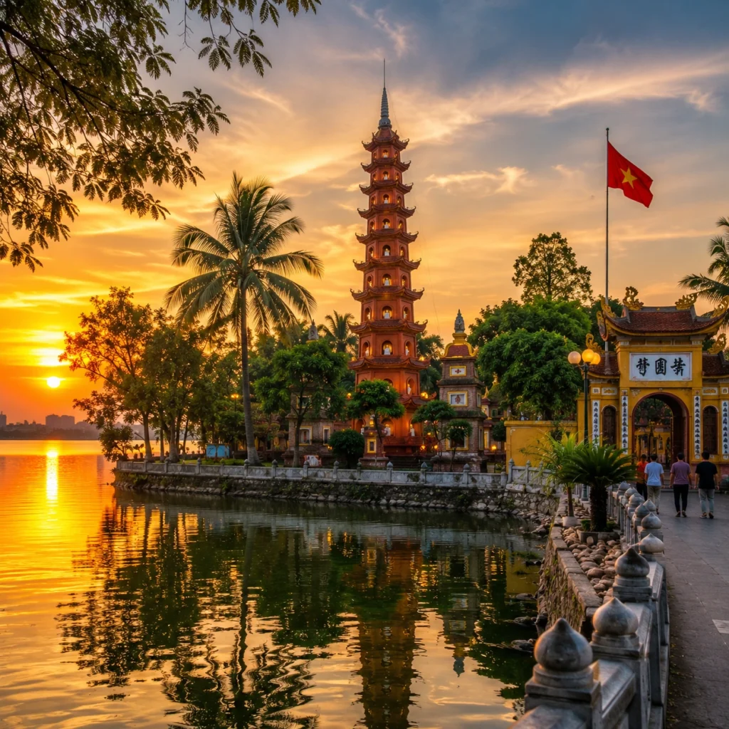 Tran Quoc Pagoda Vietnam