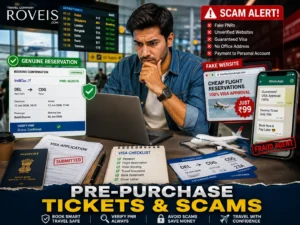 How to Find Pre-Purchase Flight Tickets and Avoid Costly Scams - Roveis.com