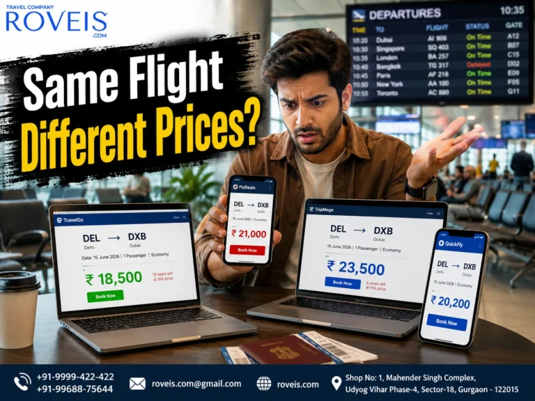 Flight Price Comparison: Why Airlines and Travel Sites Show Different Prices - Roveis.com