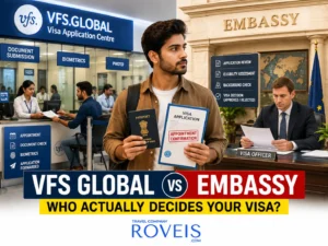 VFS Global vs Embassy: Who Actually Decides Your Visa? - Roveis.com