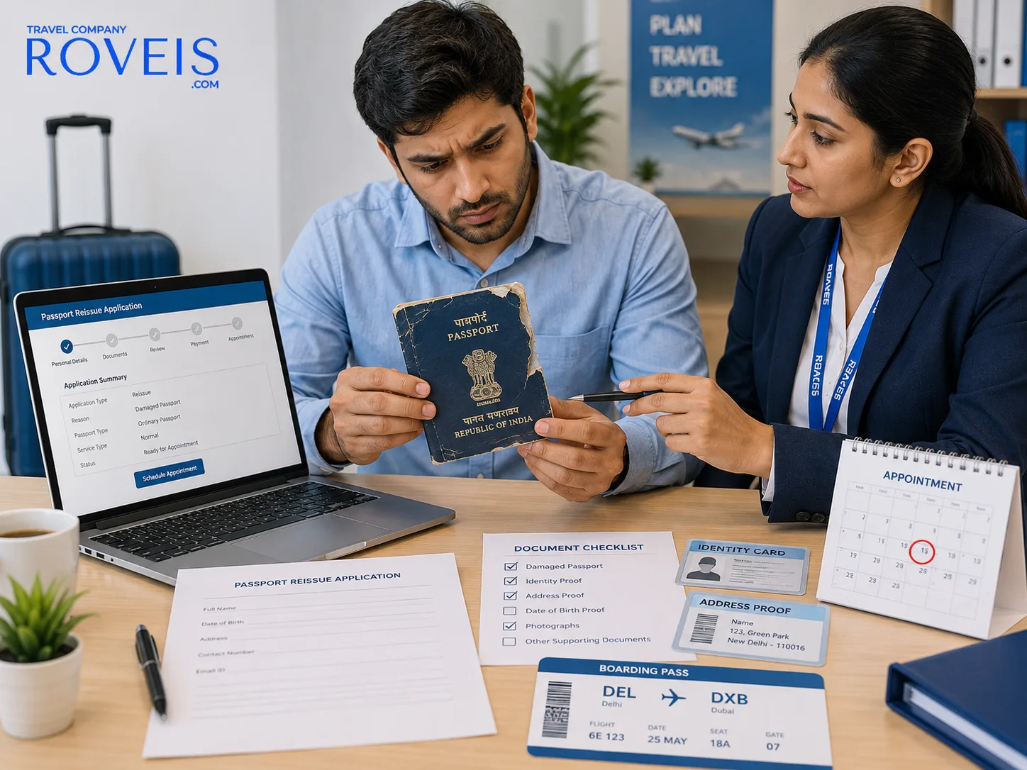Damaged Passport Replacement Process: Requirements, Fees and Steps - Roveis.com