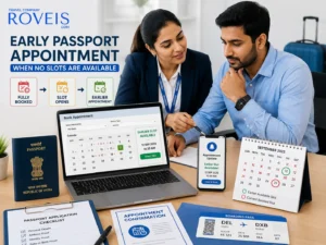 How to Get an Early Passport Appointment When No Slots Are Available - Roveis.com