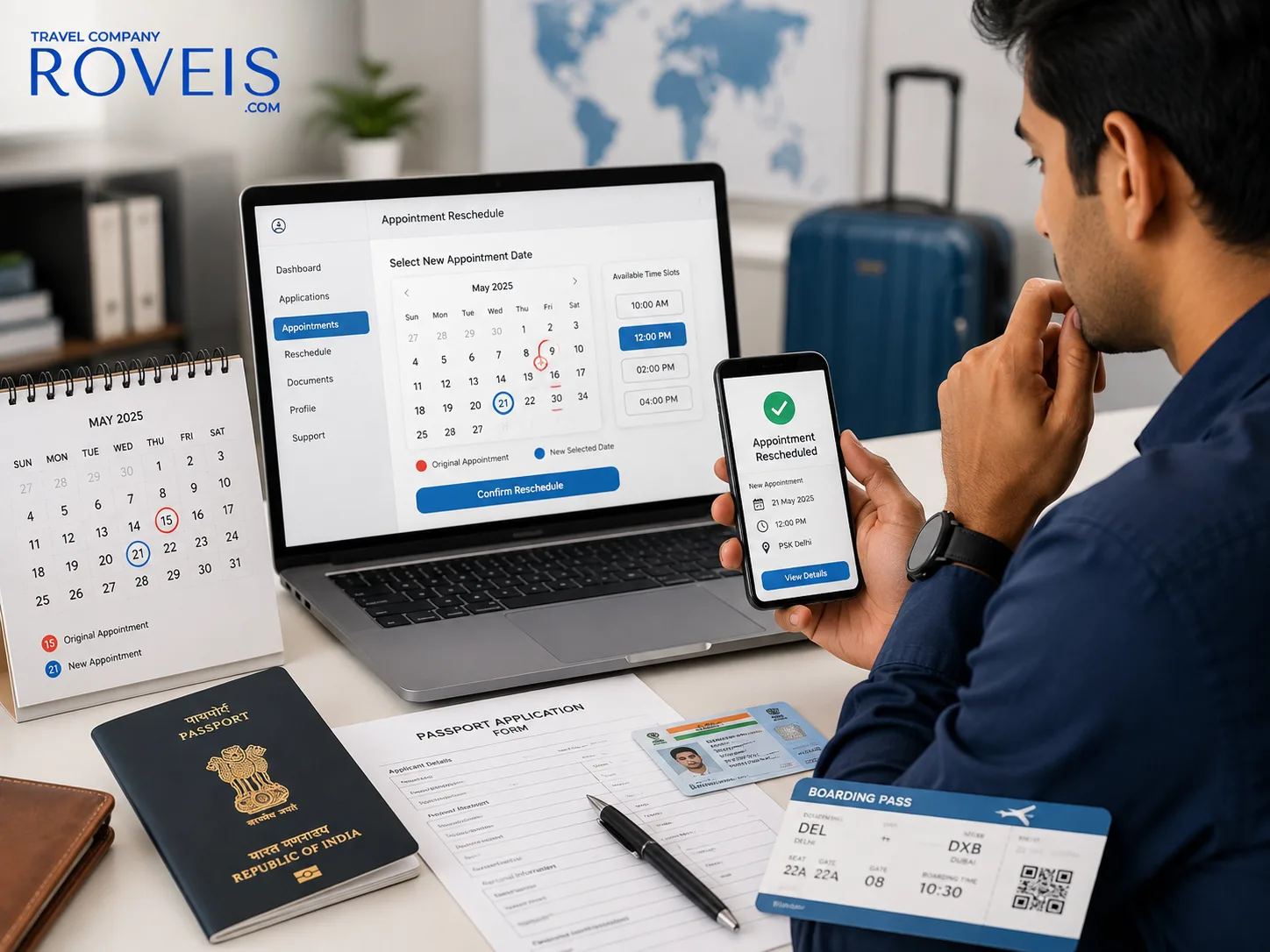 How Many Times Can You Reschedule a Passport Appointment? - Roveis.com