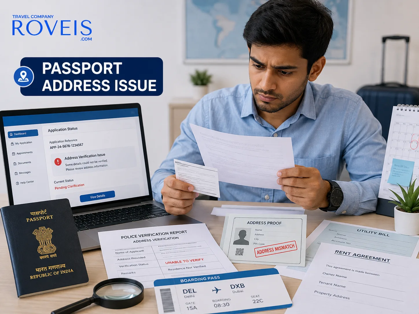 Passport Application Rejected Due to Address Issues: What to Do Next - Roveis.com