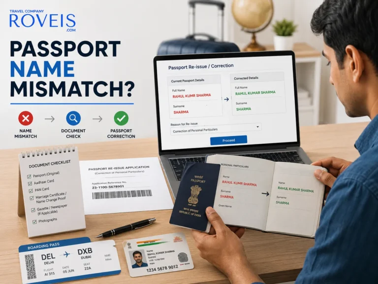 Passport Name Mismatch? How to Correct It - Roveis.com