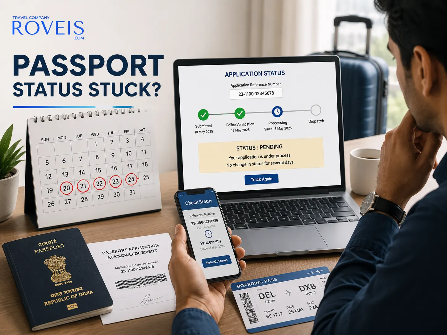 Passport Status Stuck for Several Days: What to Do - Roveis.com