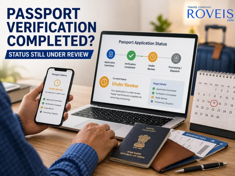 Passport Verification Completed but Status Still Under Review: What Does It Mean? - Roveis.com
